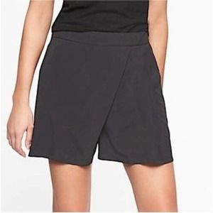 Athleta Skort Womens 12 Black Planner Shorts Panel Golf Casual Active Classic
